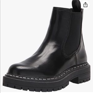 Covid by Sam eldman patent leather Chelsea boots size 10